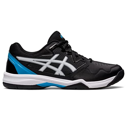ASICS Gel-Dedicate 7 Black/Island Blue 7 D
