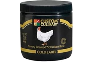 Custom Culinary Gold Label Base Savory Roasted Chicken, 20 Pound