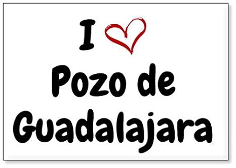 Mundus Souvenirs - Amo Pozo de Guadalajara, Imán para Nevera ...
