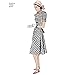 Simplicity 8242 Women's 1940's Vintage Fashion Dress Sewing Pattern, Sizes 10-18