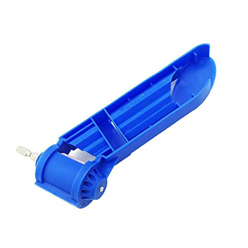 dezirZJjx 2 PCS Portable Drill Sharpener,2-12.5mm Drill Bit Sharpener, Sharpener Polishing Drill,Powered Grinder Wear Resisting Corundum Grinding Wheel Blue - Thumbnail 4
