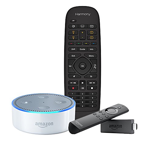 Echo Dot (2nd Generation) White + Fire TV Stick with Alexa Voice Remote