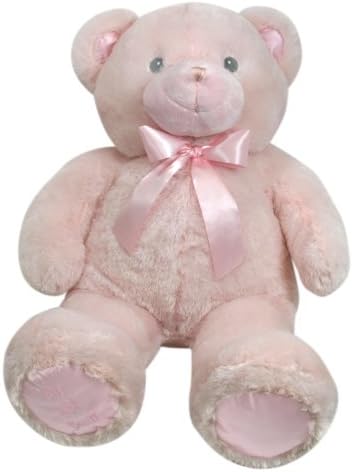 Stephan Baby Ultra Soft and Huggable Plush My First Teddy Bear, Pink