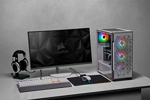 Corsair-iCUE-220T-RGB-Airflow-Semi-Torre-ATX-Gaming-con-Cristal-Templado-Chasis-Blanco