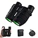 12x25 Compact Pocket Folding Binoculars for Adults Kids, Low Light Vision High Power Lightweight Waterproof HD Professional Mini Binocular Telescope for Outdoor Hunting, Bird Watching, Hiking,Fishing