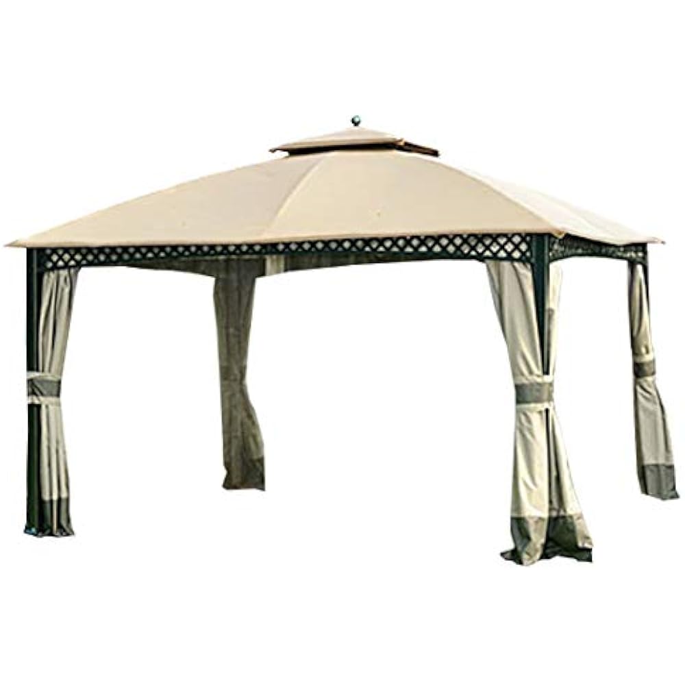 LCM1202B Windsor Dome Gazebo Replacement Canopy, Beige Garden & Outdoor