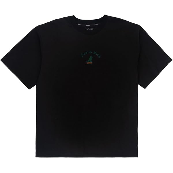Kangol Logo Back Hit Tee - Jet Black/L Tee Shirt | Amazon.com
