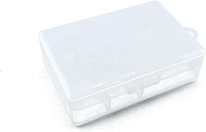 1 PCS Clear Beads Makeup Box 01974 Nail Art Small Parts Plastic Transparent Case Storage Organizer Containers Tackle Box