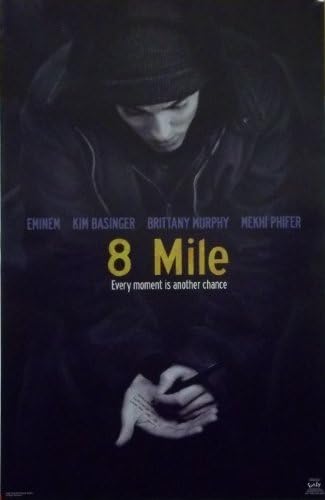 Eminem 23x35 8 Mile Movie Poster Theatrical Art Slim Shady