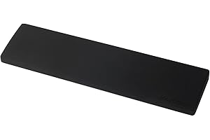 Keychron 12.48" Silicone Wrist Rest for 75% Compact Mechanical Keyboards, Ergonomic Palm Support with Full Honeycomb Non-Slip Base, Compatible with K2/K2 Pro/K2 Max/K2 HE/K6/K6 Pro/K6 HE