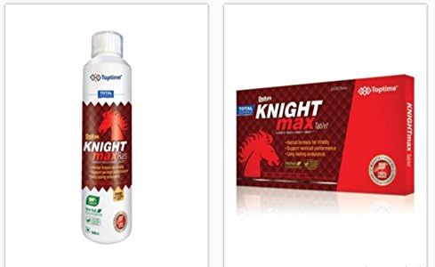 Toptime Combo of Sex Specialist Knight Max 500ml Ras and 30 Tablets for Natural Strength and Muscle Power