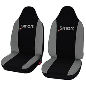 Lupex Shop smart.1S N. Gc stoelhoezen, zwart/lichtgrijs