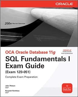 Oca Oracle Database 11g Sql Fundamentals I Exam Guide Exam 1z0 051 Oracle Press Amazon Price Tracker Tracking Amazon Price History Charts Amazon Price Watches Amazon Price Drop Alerts Camelcamelcamel Com