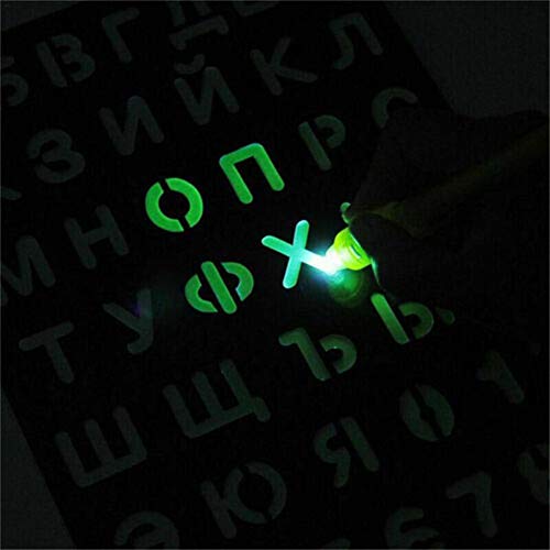 Writing Board Glowing Writing Tablet Doodle Board Kids Drawing Board Graphic Drawing Tablet Writing Pad with Stylus for Kids Toy - Thumbnail 5