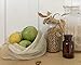 Farmers Market Net Bag - Reusable Produce Bags - Eco-Friendly Produce Bags - Large Produce Cotton Bags - Net Zero Produce Bags - Cotton Produce Bags (3, Set of 3 - X-Large, Large, Medium)