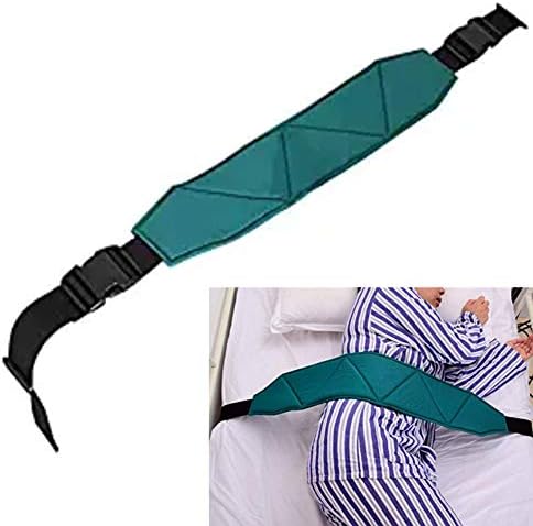 YAOBAO Bed Safety Harness,Adjustable Wheelchair Seatbelt, Soft Bed Padded Cushion Belt for Elderly and Patients Cares