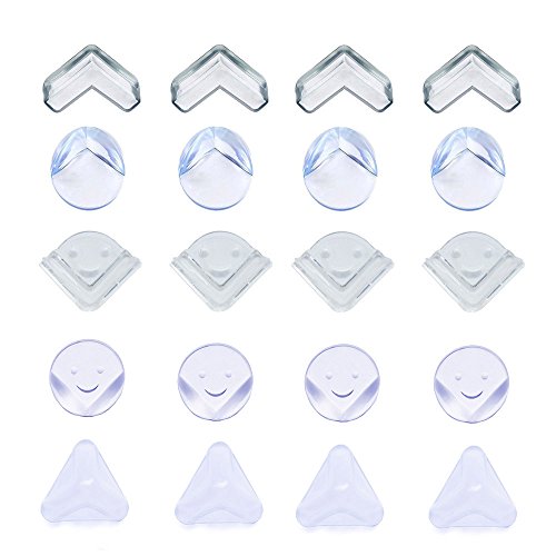 Buy Corner Guards Baby Proof Clear Protectors, 20 Pack Children Safety
