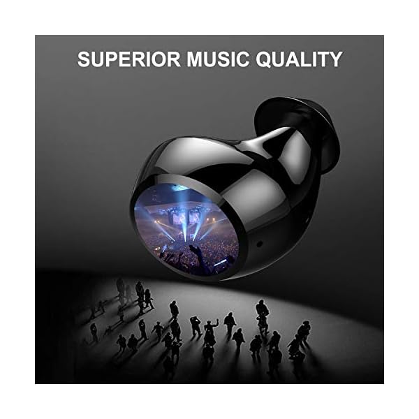 Wireless Headphones, lecover Wireless Earbuds Headphones with Mic, Mini Bluetooth 5.0 Headphones In Ear with Charging…