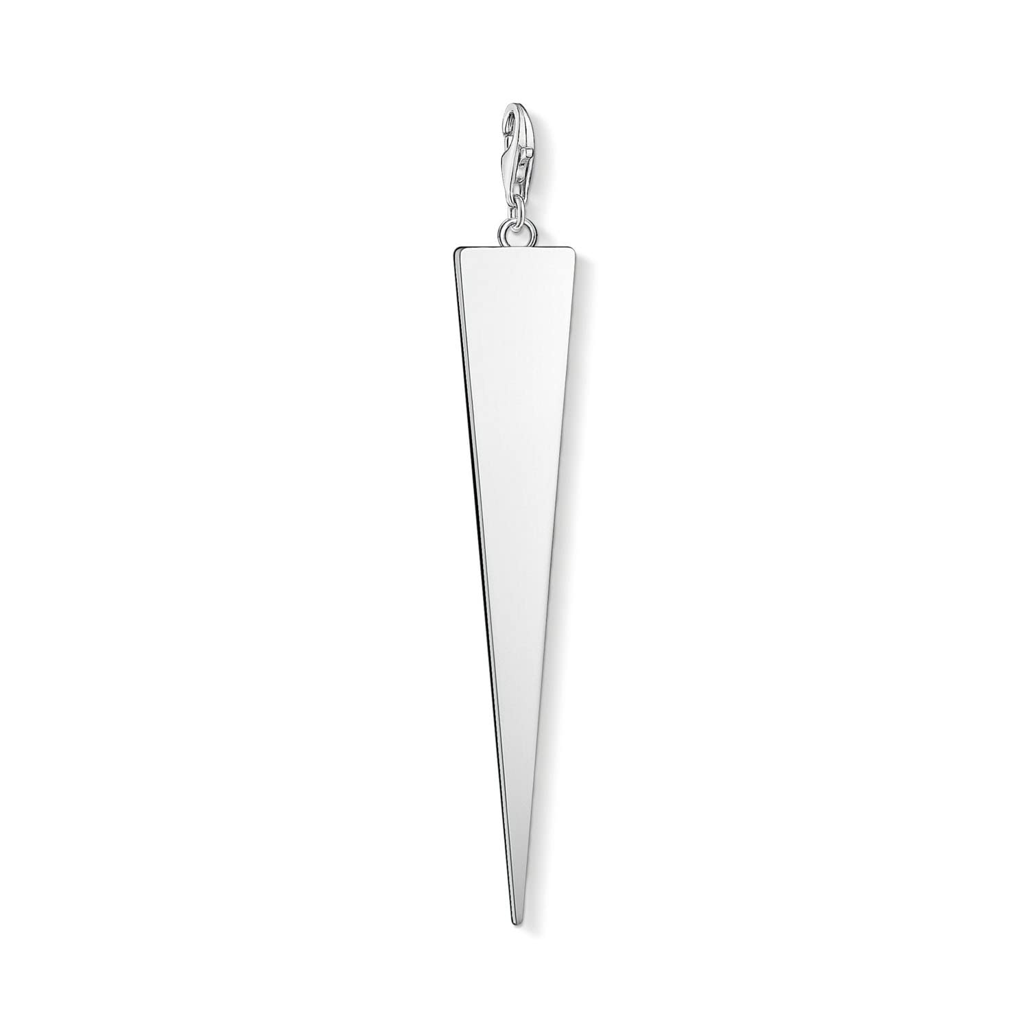 Thomas Sabo Women-Charm-Pendant Dreieck silver Charm Club 925 Sterling silver Y0032-001-22