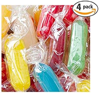 Assorted Rods Hard Candy 16 Ounces (4 Pack)