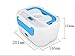 Wang-Data Portable 12V Car Use Electric Heating Lunch Box Bento Meal Heater Food Warmer 45W Blue
