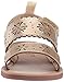 OshKosh B'Gosh Baby-Girl's Aditi Floral Cut-Out Sandal, Gold, 4 M US Toddler