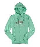 Ecko Unltd. Womens Worldwide Rhino Zip Up Hoodie Sweatshirt