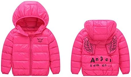 Wxian Children's Hooded Angel Wings Fashion 10 Down Jacket
