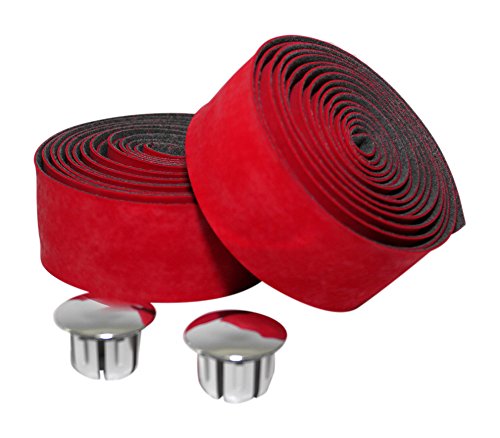 Parts 8.3 Tech Handlebar Tape for Bicycle red red