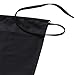 Hotis Black 3 Pockets Waist Apron Aprons Bartender Apron Money Apron Check Holder Kitchen Waist Restaurant Servers Waitress Half Apron, 1 Pack Apron