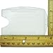 Rigid Open Faced Clear Single ID Card Holder by Specialist ID, Packaged and Sold Individually
