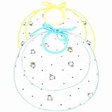 2 Baby Bibs & Burp Cloths For Feeding & Drooling. Fancy Personalized. Multi Layers Muslin Cotton Bib For Shower Gift