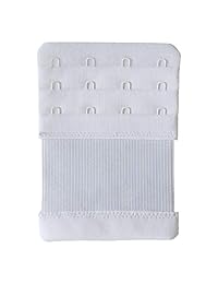 Bra Extenders 4 Hook Elastic Stretchy Bra Strap Extension Comfortable 3pcs-Pack