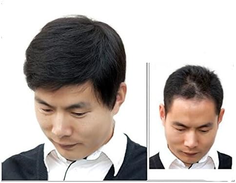 Pengma Top Quality Natural Soft Remy Human Hair Wigs for Men Short Wigs