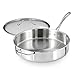 Calphalon Tri-Ply Stainless Steel 5-Quart Saute Pan with Cover