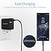 Meagoes USB Type C Wall Charger, Compatible for Samsung Galaxy S10 Plus/S10/S10e/S9+/S9/S8+/S8, Note 10 Plus/Note 10/9/8, UL Listed 18W Quick Charge 3.0, Home Adapter Rapid Travel Plug USB C Cable