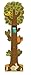 Petit Collage Folding Growth Chart, Tree Friends