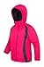 Mountain Warehouse Honey Kids Ski Jacket - Boys & Girls Winter Coat Dark Pink 5-6 Years