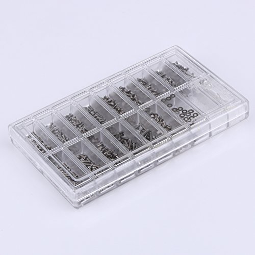 image for UEB 1000pcs Stainless Steel Screws Tool Kit with Repair Screwdriver fo