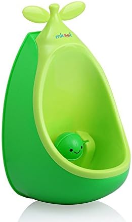MKOOL Cute Pea Baby Urinal Child Potty Toilet Training with FREE Potty Training Game.