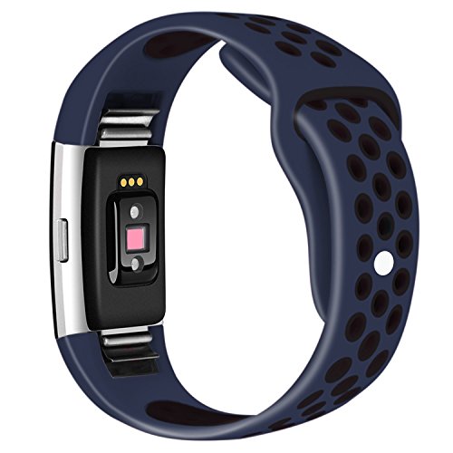 HUMENN For Fitbit Charge 2 Bands, Replacement Accessory Sport Band for Fitbit Charge 2 HR
