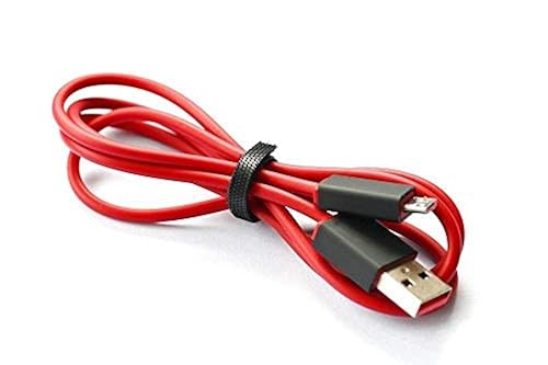 Red USB Cable Cord Line Charger for Beats Pill Mini Wireless