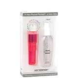 Doc Johnson i-Vibe Strawberry Pocket Rocket Vibrator and Personal i-Lubricant