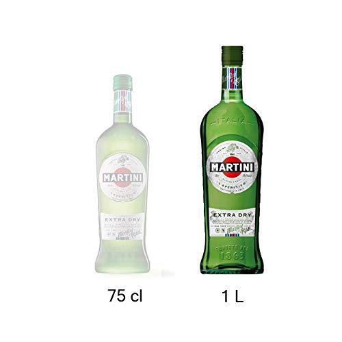 Martini Extra Dry Vermouth - 1 lt. 18% - ital. Aperitif, Aperit – Bild 3