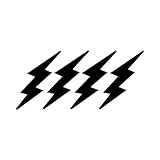 LIGHTNING BOLTS 4 PACK - size: 3