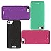 iPhone 7/iPhone 8 Mirror Wallet Case for Women -Bidear (TM) Enclosed Mirror Back Cover with 3 Bank Card Slot Protective Hard Cover Case for Apple iPhone 7/iPhone 8-4.7 Inch (Purple)