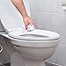 Banana Basics X-Large Disposable Paper Toilet Seat Covers | Potty Seat Covers | Flushable | Travel Friendly Packaging For Adult Use & Kids Potty Training | (10 Packs 100 Count)
