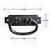 Black Drawer Pull Hepplewhite Wrought Iron Rustproof Finish 5.25 In W | Renovator's Supply