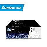 HP 78A | CE278D | 2 Toner Cartridges | Black