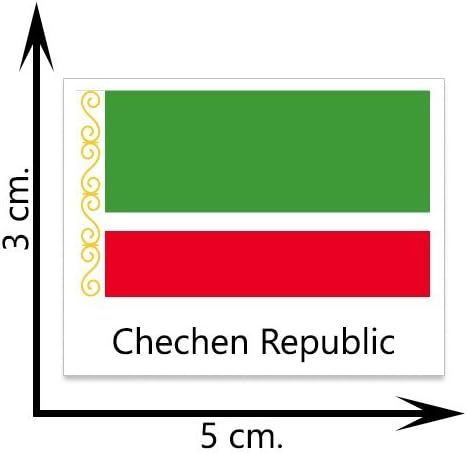 Chechen Republic Flag Temporary Tattoos Sticker Body Tattoo